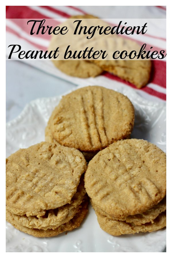Gluten Free Peanut Butter Cookies 3 Ingredients
 Three Ingre nt Peanut Butter Cookies Momcrieff