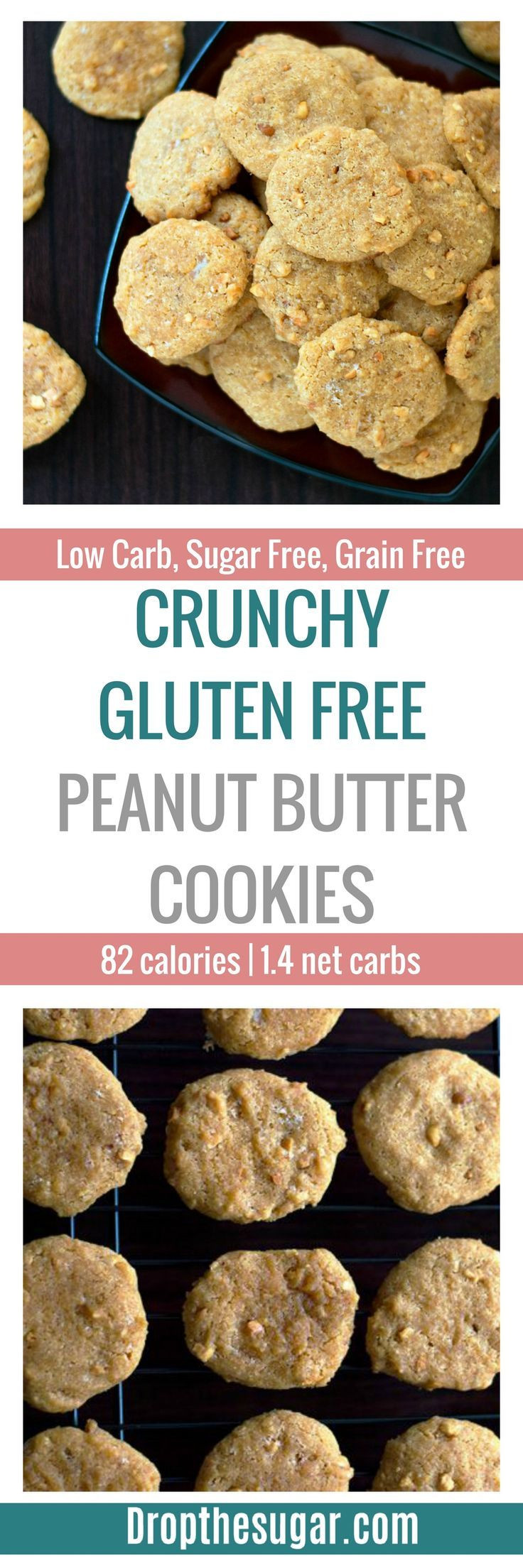 Gluten Free Peanut Butter Cookies With Gluten Free Flour
 17 Best images about Low Carb Cookie Recipes on Pinterest