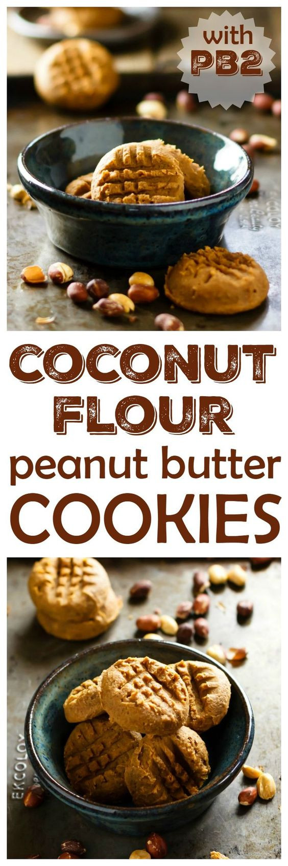 Gluten Free Peanut Butter Cookies With Gluten Free Flour
 Coconut Flour Peanut Butter Cookies with PB2