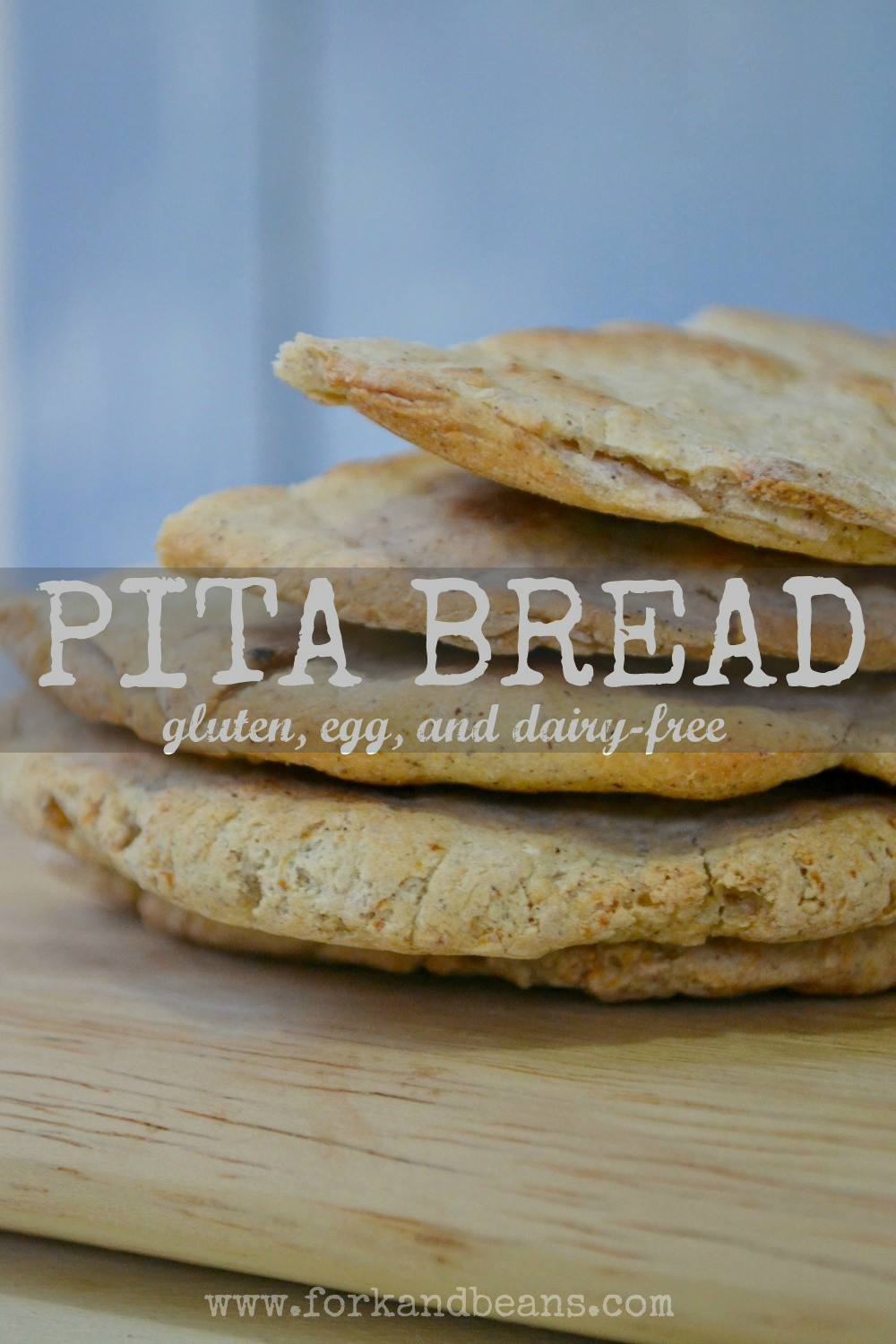 Gluten Free Pita Bread
 Gluten Free Pita Bread Fork and Beans