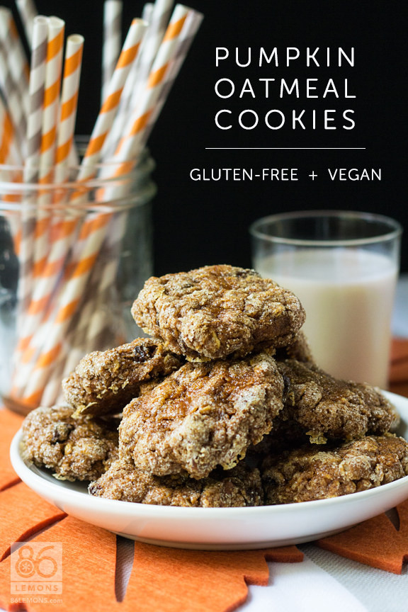 Gluten Free Pumpkin Oatmeal Cookies
 24 Sinful Oatmeal Desserts You ll Want To Eat For