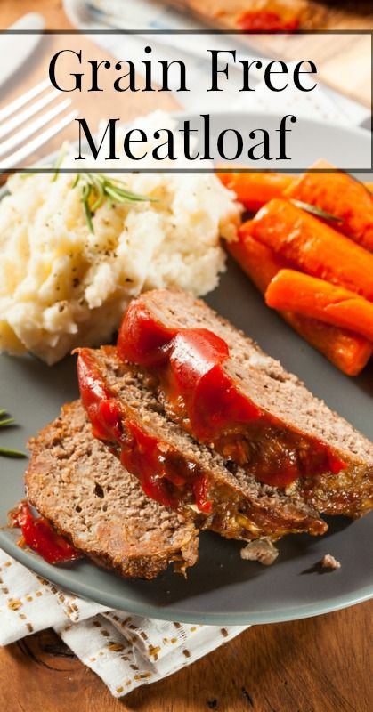 Gluten Free Recipes With Ground Beef
 Grain Free Meatloaf Recipe