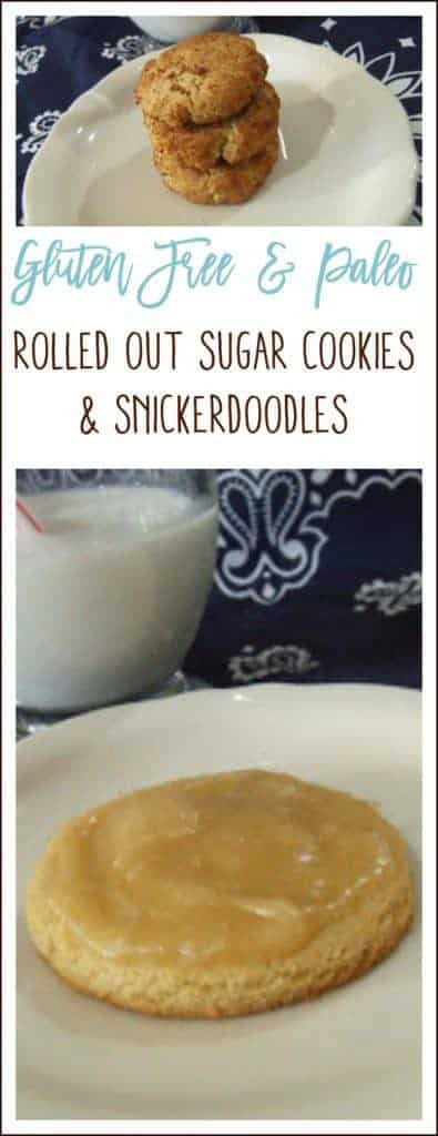 Gluten Free Roll Out Sugar Cookies
 Glazed Paleo & Gluten Free Sugar Cookies Snicker doodles