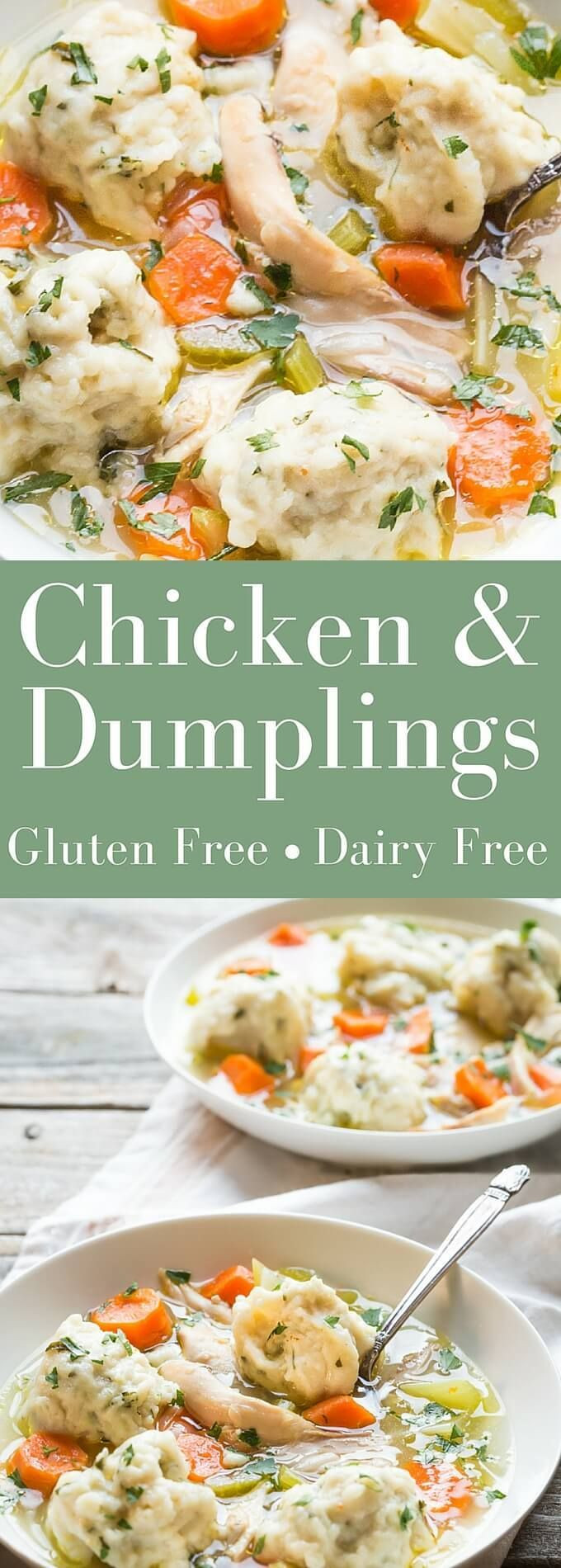 Gluten Free Rolled Dumplings
 Best Ever Gluten Free Chicken and Dumplings