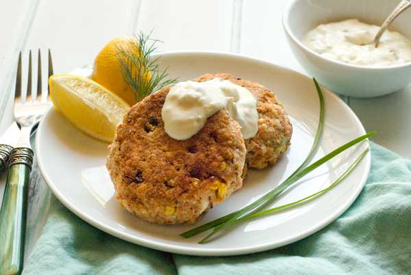 Gluten Free Salmon Recipes
 Gluten Free Salmon Cakes with Two Quick Sauces Recipe