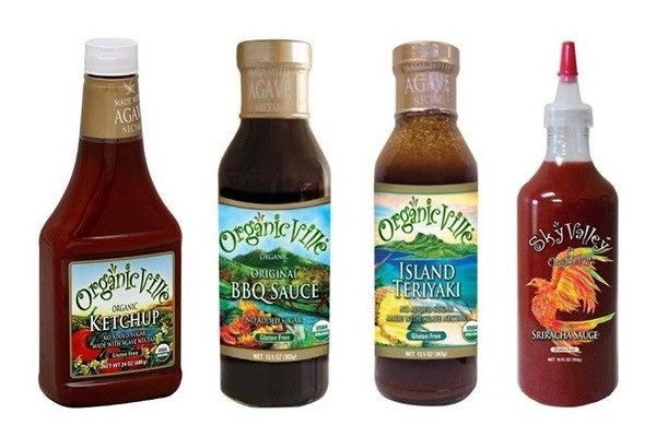 Gluten Free Sauces
 Organicville Condiments Review Sriracha Ketchup BBQ