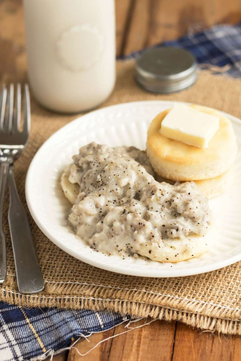 Gluten Free Sausage Gravy
 Southern Sausage Gravy