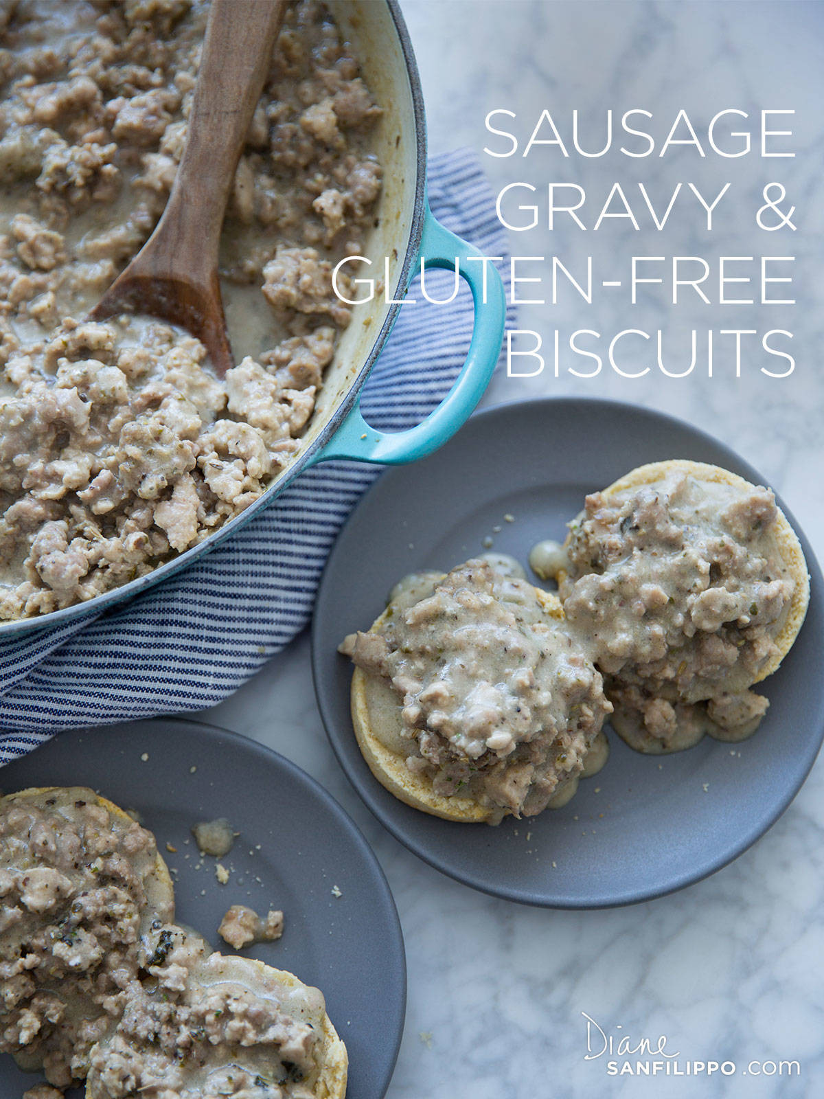 Gluten Free Sausage Gravy
 Gluten Free Sausage Gravy and Biscuits Diane Sanfilippo