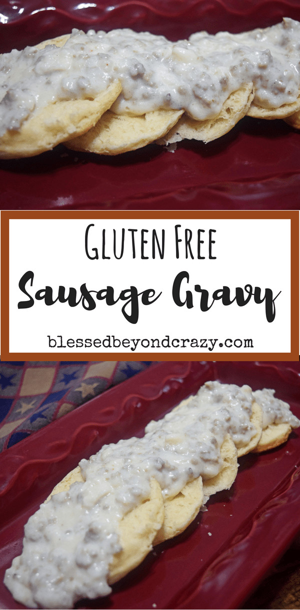 Gluten Free Sausage Gravy
 Gluten Free Sausage Gravy