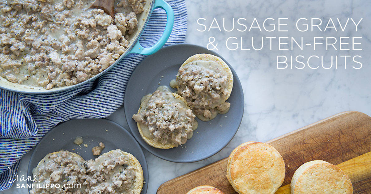 Gluten Free Sausage Gravy
 Gluten Free Sausage Gravy and Biscuits Diane Sanfilippo