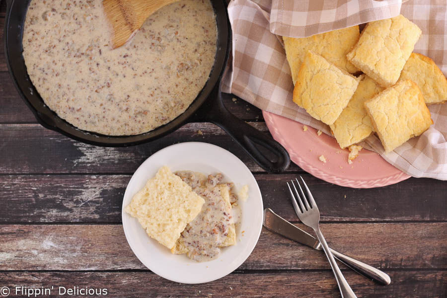 Gluten Free Sausage Gravy
 Gluten Free Sausage Gravy