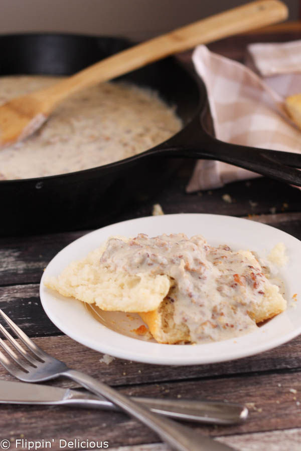 Gluten Free Sausage Gravy
 Gluten Free Sausage Gravy