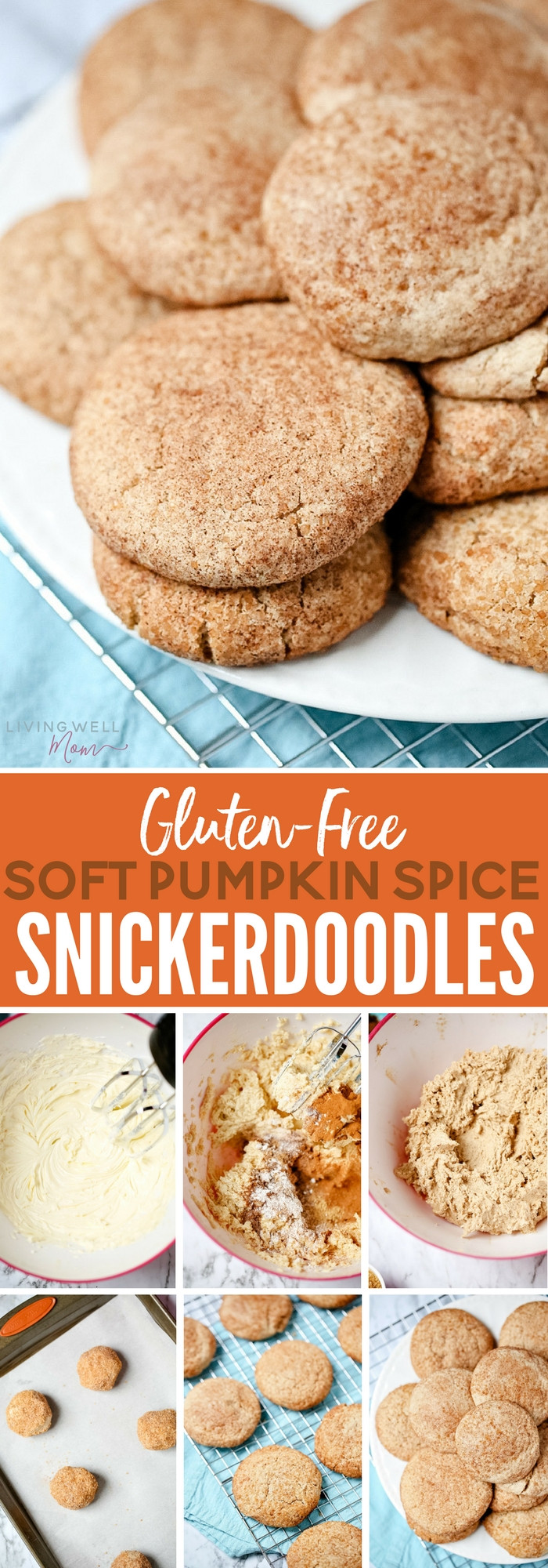 Gluten Free Snickerdoodles Recipe
 Soft Pumpkin Spice Snickerdoodles Gluten Free