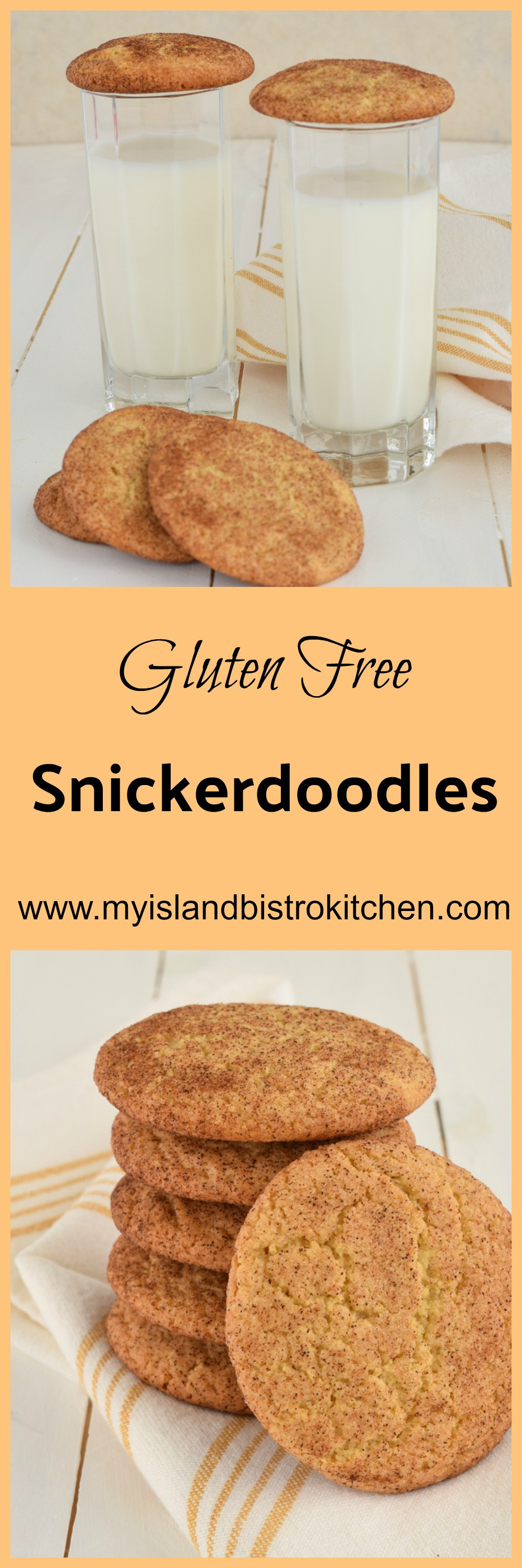 Gluten Free Snickerdoodles Recipe
 Gluten Free Snickerdoodle Cookie Recipe My Island Bistro