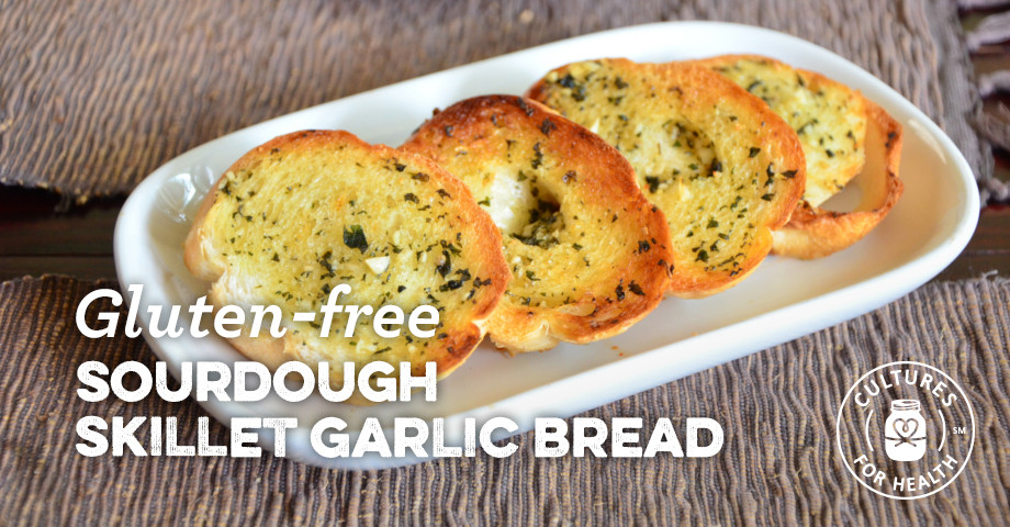 Gluten Free Sourdough Bread For Sale
 Gluten free Sourdough Skillet Garlic Bread Recipe
