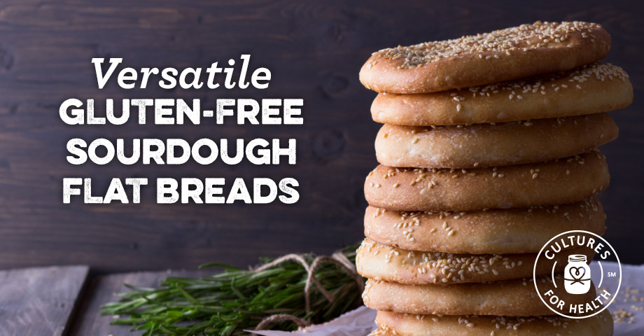 Gluten Free Sourdough Bread For Sale
 Versatile Gluten Free Sourdough Flat Breads with a Formed