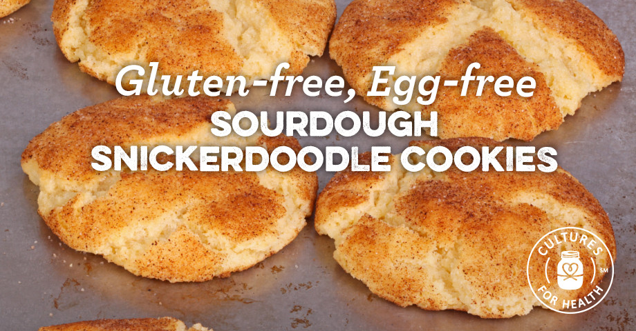 Gluten Free Sourdough Bread For Sale
 Gluten free Egg free Sourdough Snickerdoodle Cookies