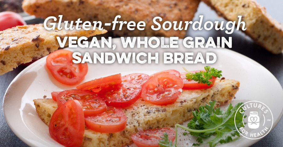 Gluten Free Sourdough Bread For Sale
 Gluten free Sourdough Vegan Whole Grain Sandwich Bread