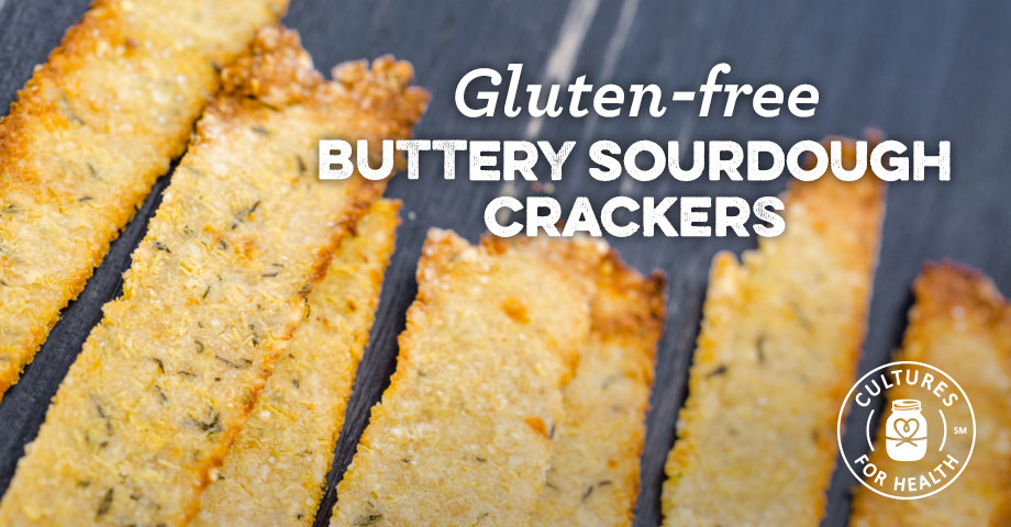 Gluten Free Sourdough Bread For Sale
 Gluten free Buttery Sourdough Crackers Recipe Cultures
