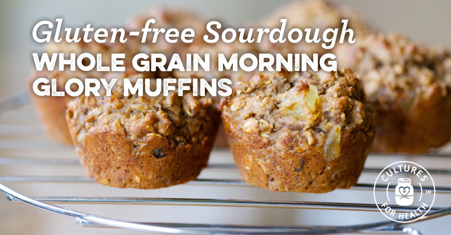 Gluten Free Sourdough Bread For Sale
 Gluten free Sourdough Whole Grain Morning Glory Muffins