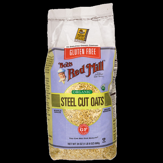 Gluten Free Steel Cut Oats
 Bob s Red Mill Organic Steel Cut Oats 24 oz 680 g Pkg