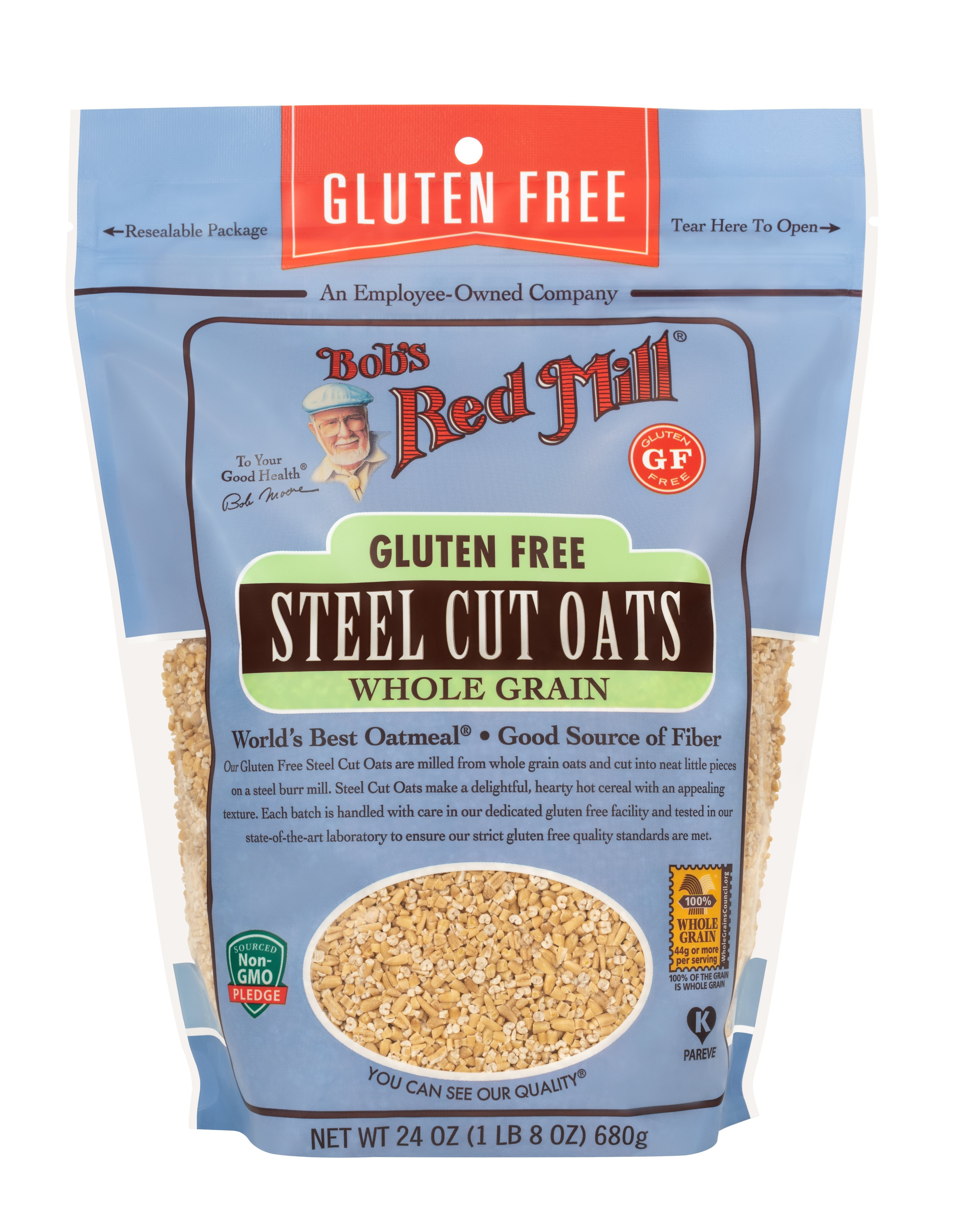 Gluten Free Steel Cut Oats
 Gluten Free Steel Cut Oats Bob s Red Mill Natural Foods