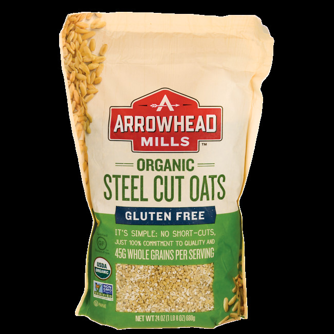 Gluten Free Steel Cut Oats
 Arrowhead Mills Organic Steel Cut Oats Gluten Free 24 oz