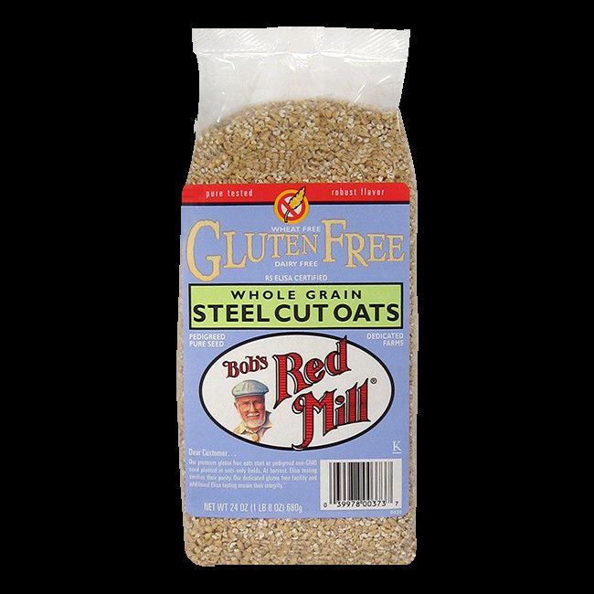 Gluten Free Steel Cut Oats
 Bobs Red Mill Whole Grain Steel Cut Oats Gluten Free 1 Bag