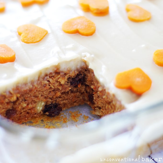 Gluten Free Sugar Free Carrot Cake
 "Healthified" Carrot Cake Gluten Free Vegan Refined