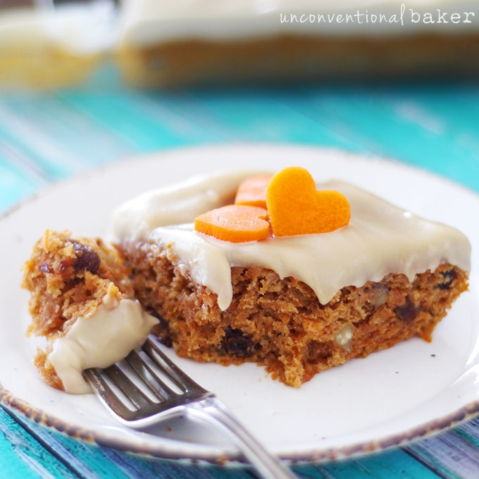 Gluten Free Sugar Free Carrot Cake
 "Healthified" Carrot Cake Gluten Free Vegan Refined