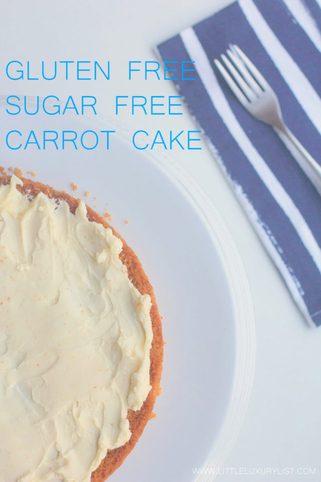 Gluten Free Sugar Free Carrot Cake
 Gluten free sugar free carrot and pineapple cake little