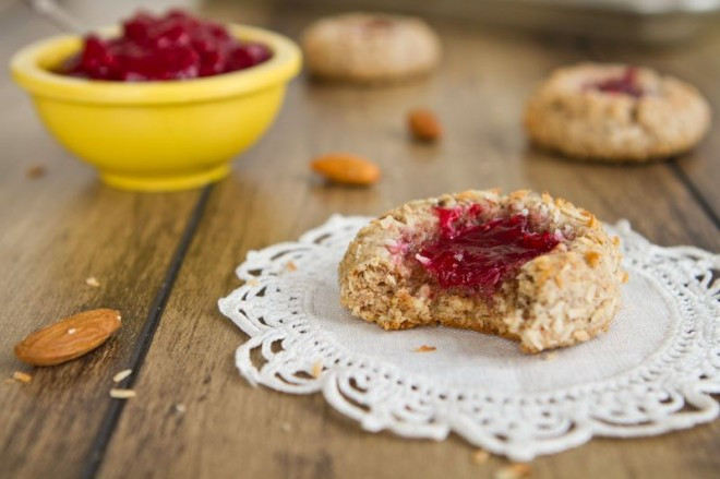 Gluten Free Thumbprint Cookies Recipe
 Healthy gluten free cookie recipe Raspberry almond