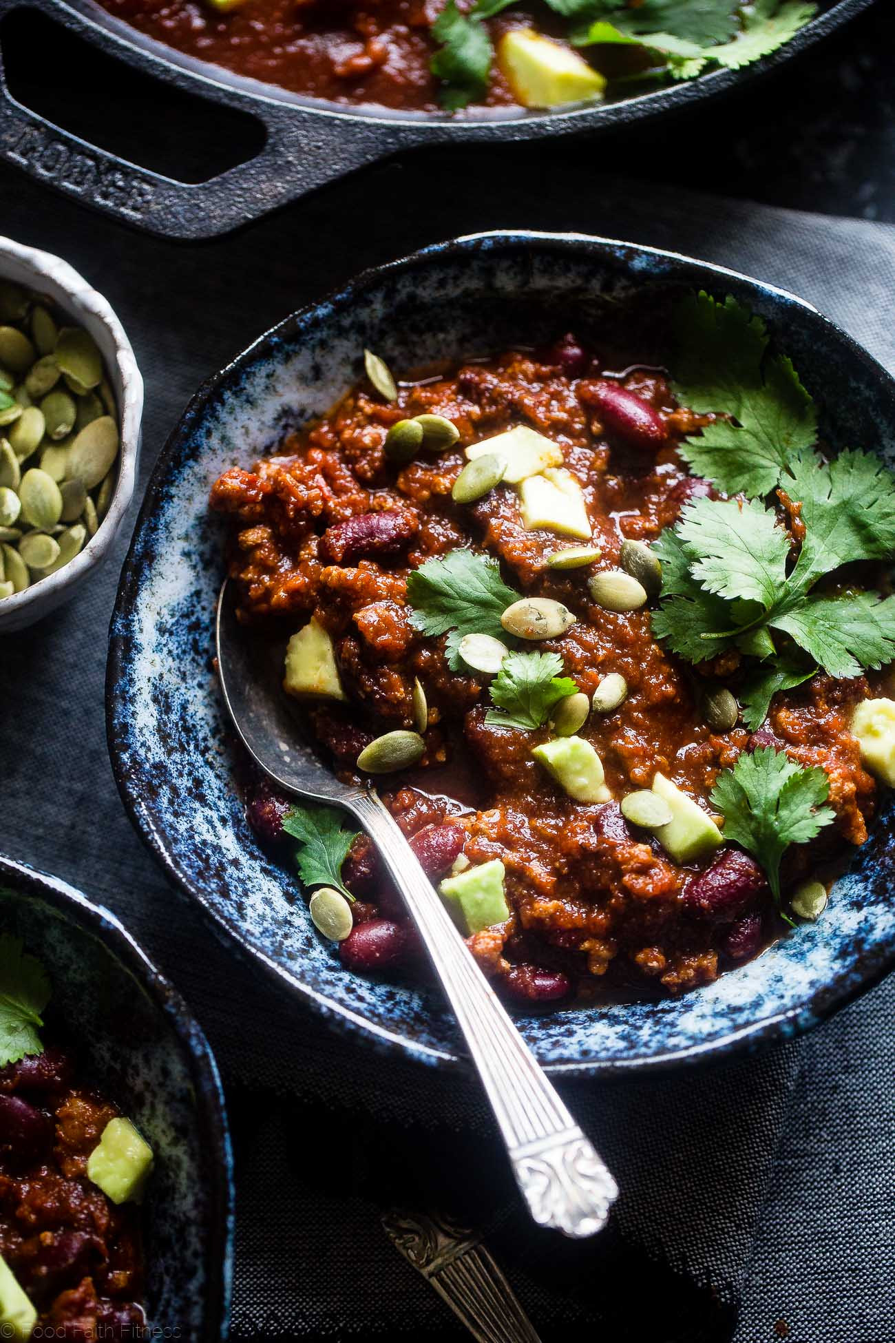 Gluten Free Turkey Chili
 Smokey and Sweet Turkey Chili GF