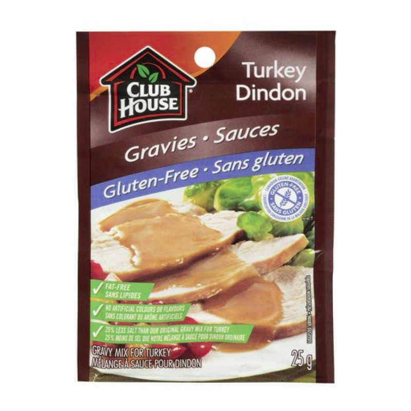 Gluten Free Turkey Gravy
 Club House Gluten Free Turkey Gravy