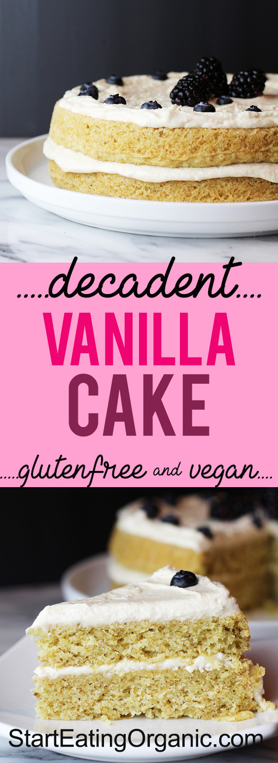 Gluten Free Vanilla Cake Recipe
 Vegan Gluten Free Vanilla Cake Recipe