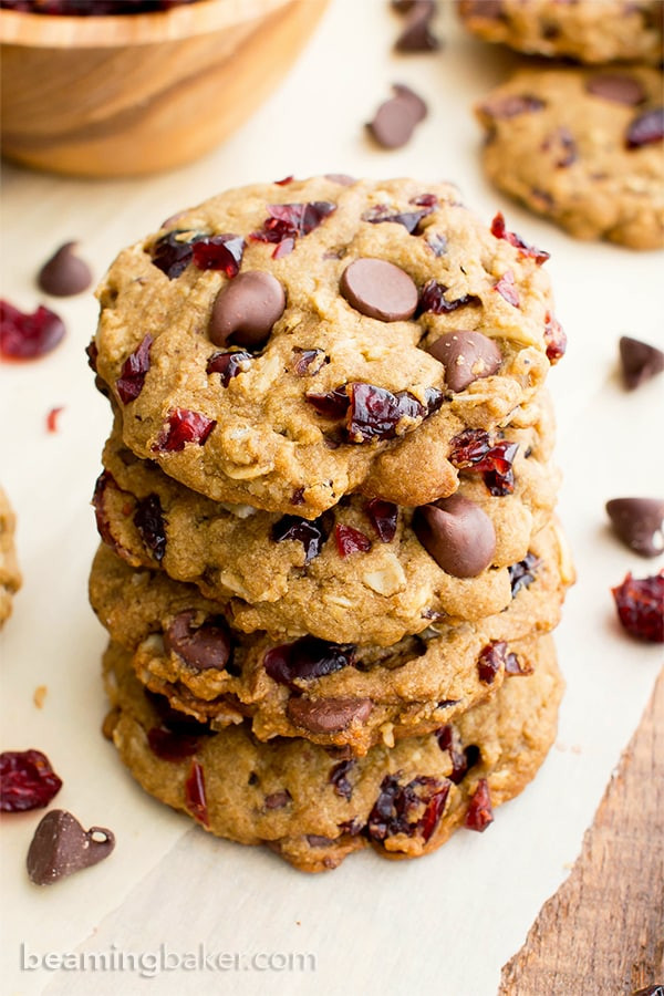 Gluten Free Vegan Chocolate Chip Cookies
 Vegan Cranberry Chocolate Chip Cookies V Gluten Free