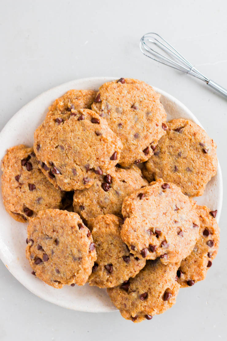 Gluten Free Vegan Chocolate Chip Cookies
 Vegan & Gluten free Chocolate Chip Cookies