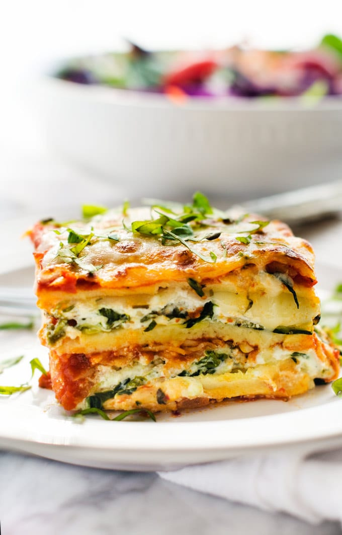 Gluten Free Vegetarian Lasagna
 Easy Ve able Lasagna Recipe Wendy Polisi