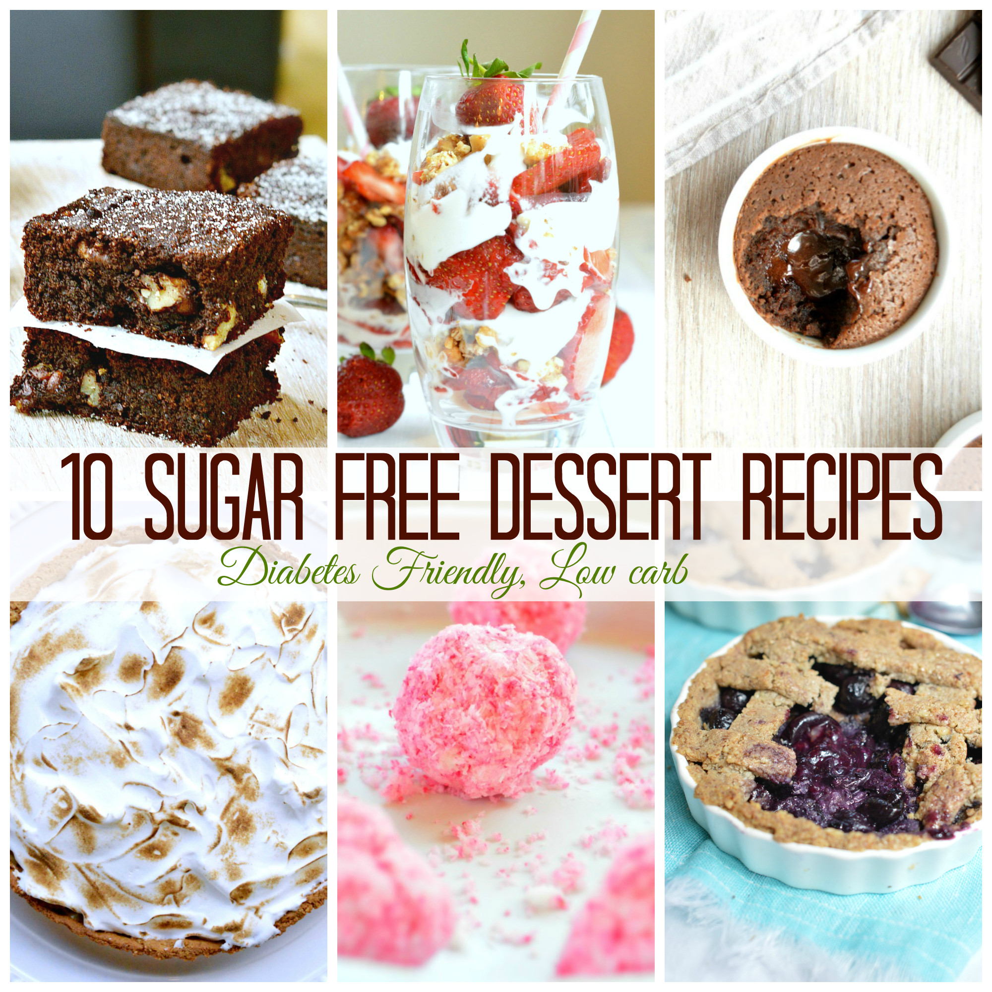 Good Desserts For Diabetics
 10 Sugar Free Dessert for diabetics SWEETASHONEY