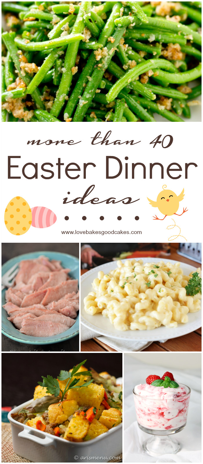 Good Easter Dinner Ideas
 More than 40 Easter Dinner Ideas