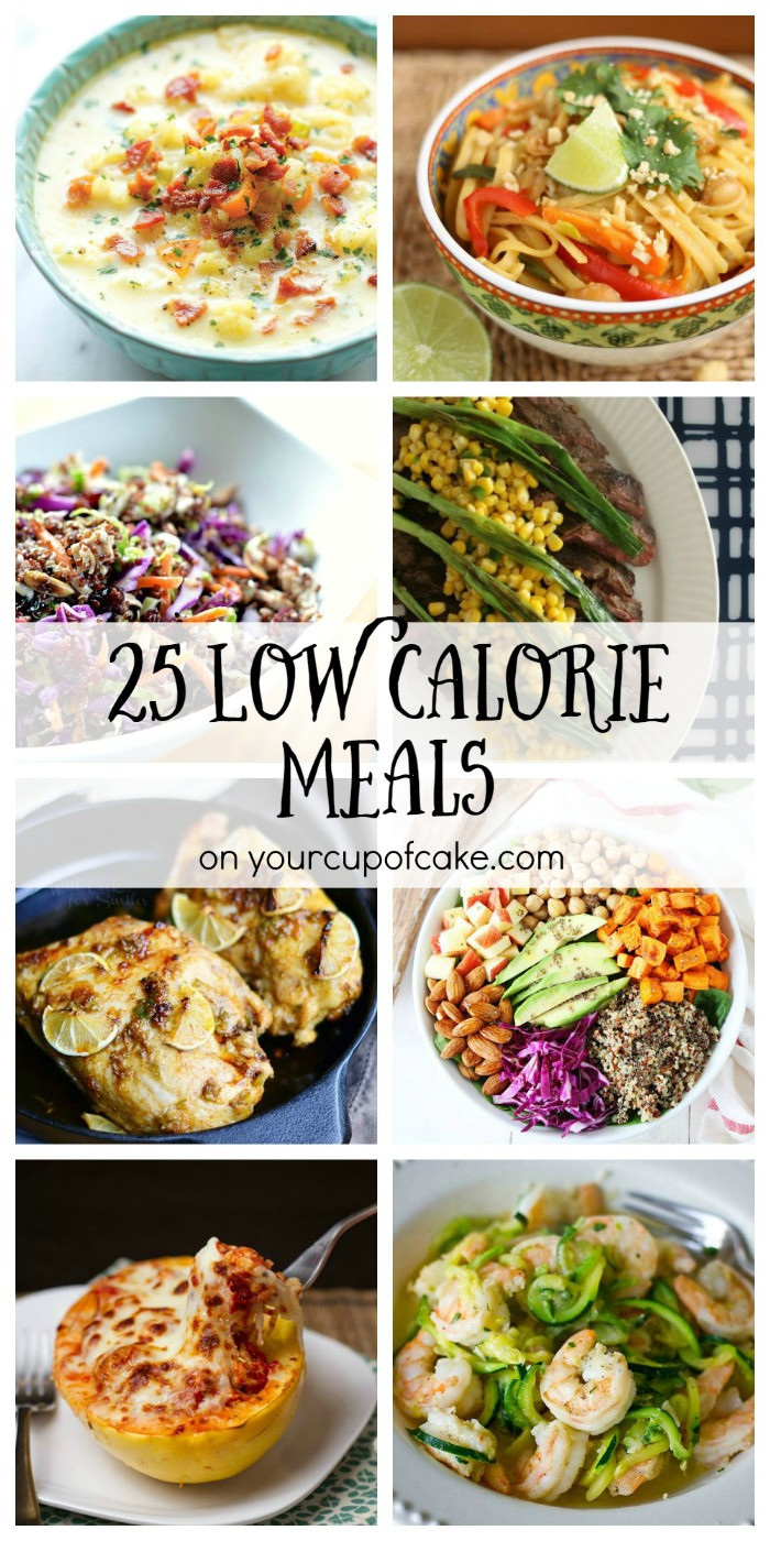 Good Low Calorie Dinners
 25 Low Cal Meals Your Cup of Cake