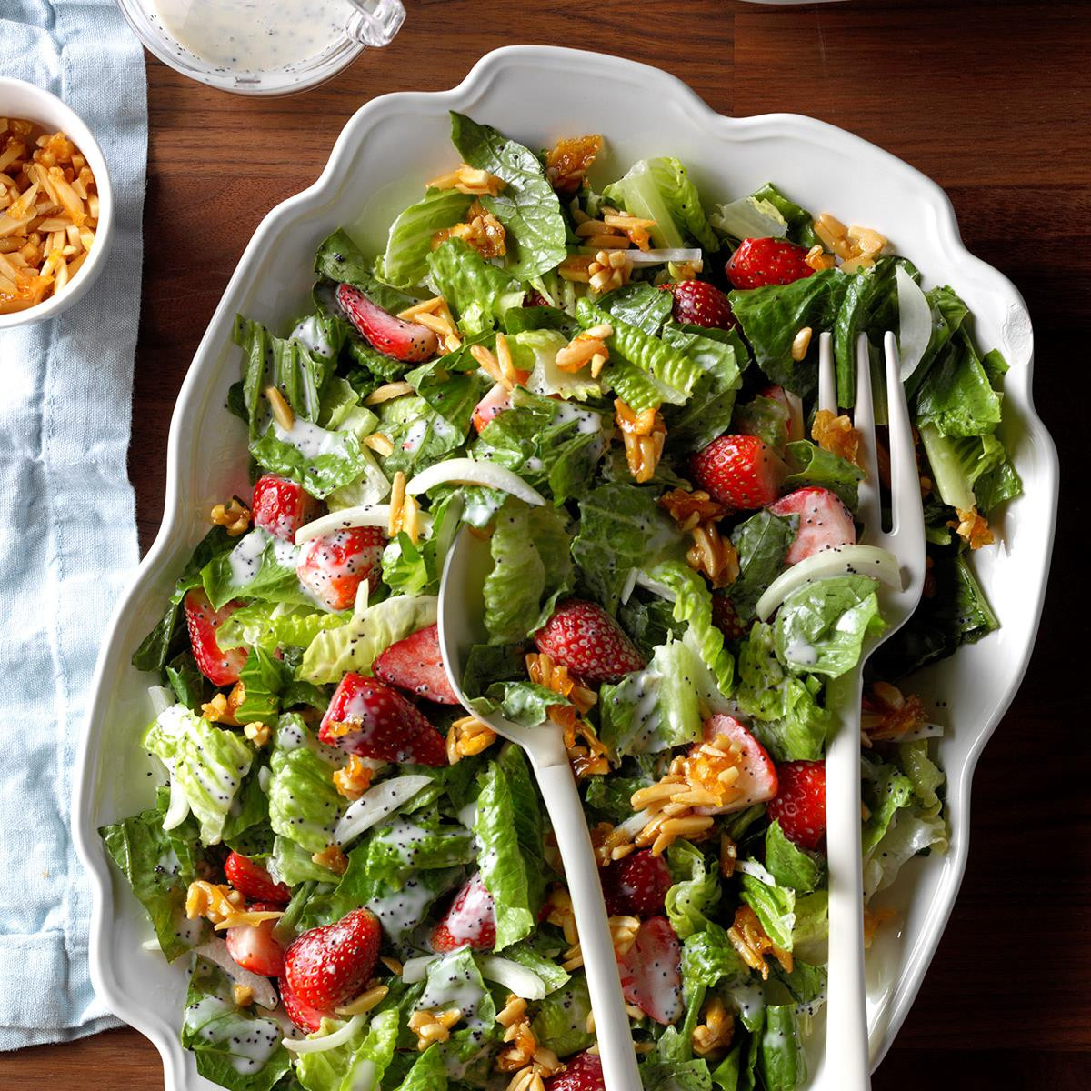 Good Salads For Easter
 Strawberry Salad with Poppy Seed Dressing Recipe