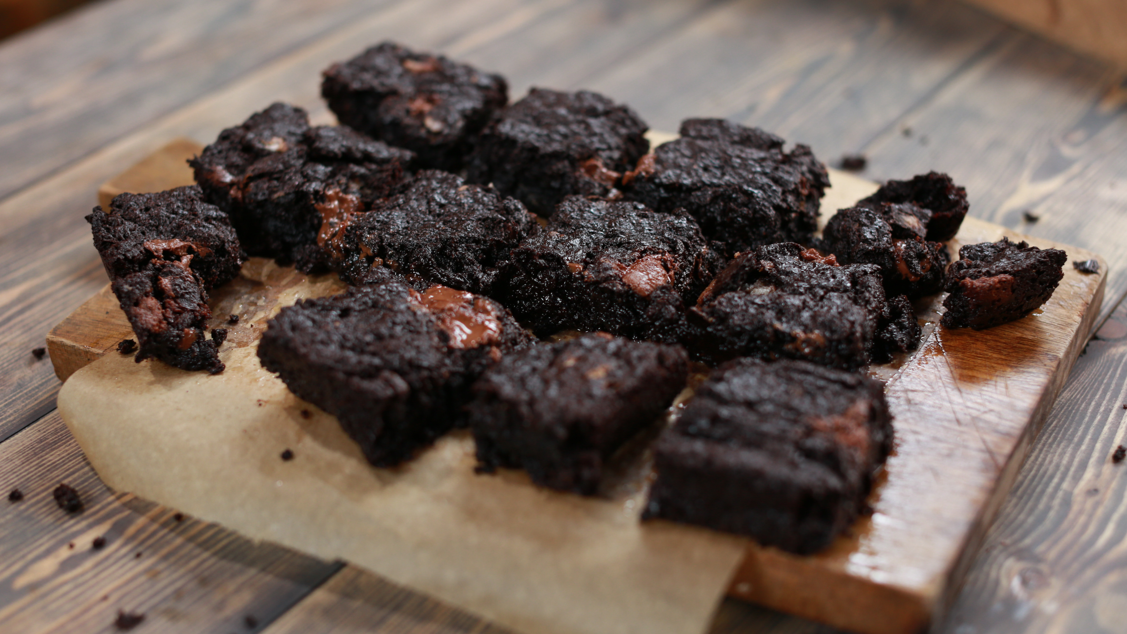 Gooey Vegan Brownies
 gooey vegan brownies