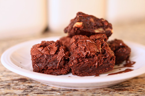 Gooey Vegan Brownies
 Delicious Gooey Vegan Gluten Free Black Bean Brownies