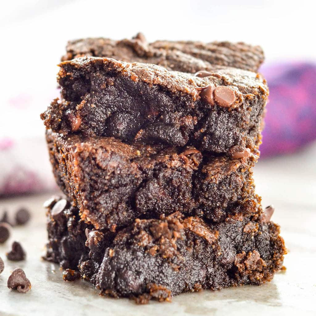 Gooey Vegan Brownies
 gooey vegan brownies