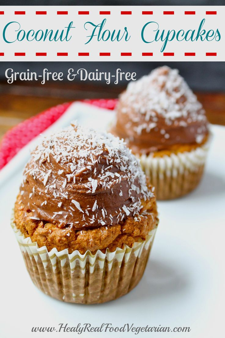 Grain Free Dairy Free Recipes
 Coconut Flour Cupcakes grain free dairy free Healy