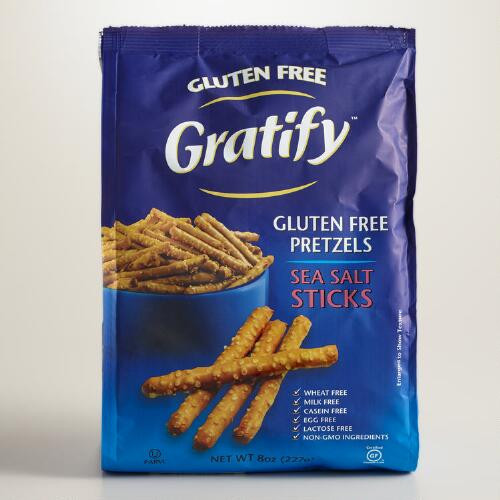 Gratify Gluten Free Pretzels
 Gratify Gluten Free Sea Salt Pretzel Sticks