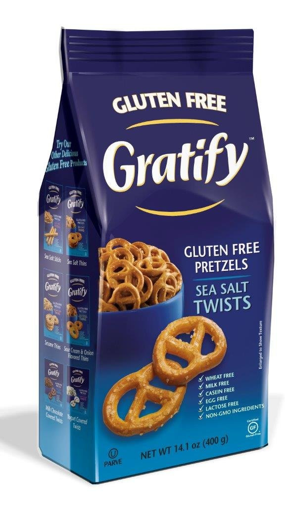 Gratify Gluten Free Pretzels
 Reviews Gratify Gluten Free Sea Salt Pretzels