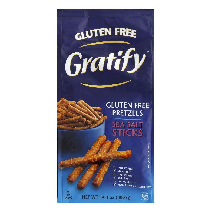 Gratify Gluten Free Pretzels
 Gratify Pretzels Gluten Free Sea Salt Sticks