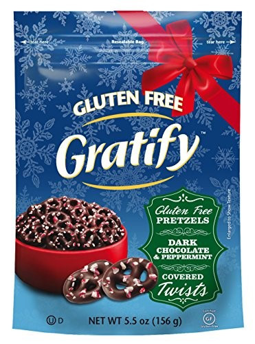 Gratify Gluten Free Pretzels
 Gratify Pretzel Twists Gluten Free Dark Chocolate and